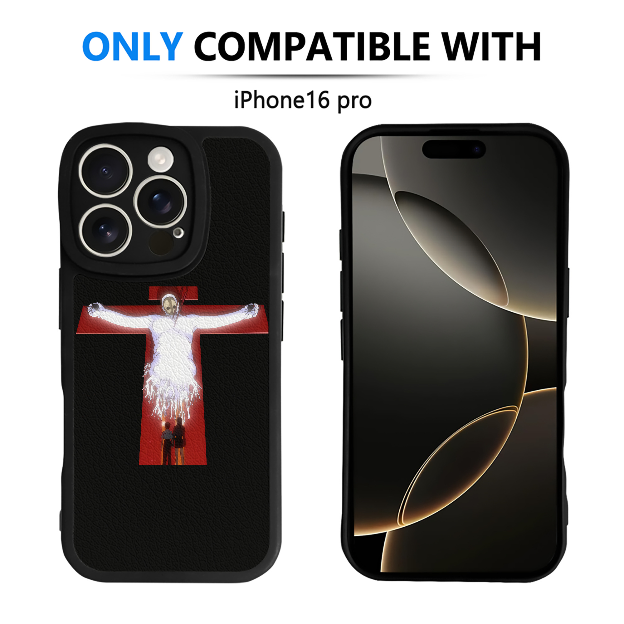 （画像用） EVA 新世紀エヴァンゲリオン 【iPhone 16シリーズ対応】シリコンスマホケース（レザー調） 材質：シリコン